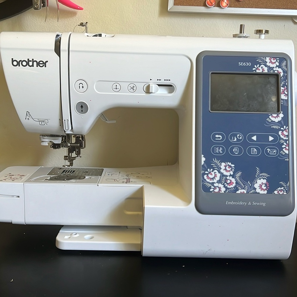 Brother SE630 embroidery machine